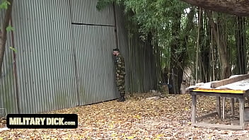 Preview 1 of Mia Lina Tube - Strict Sergeant Joris Leonard Disciplines Young Cadet For Watching Pornography And Masturbating