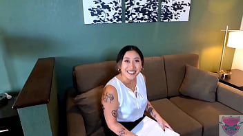 Preview 1 of Bad Stepbrother - Bubble Booty Asian Selene Sun Visits Client