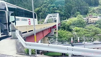 Preview 2 of Garl And Animal Porn Xxx - ケーブルカー温泉【なっち旅】