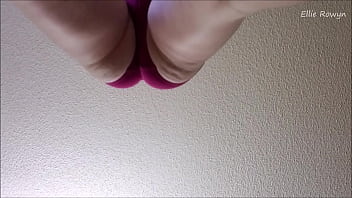Preview 1 of 2 Girls Hand Sex Old Ang Young - Naked Working Out Ellie Rowyn