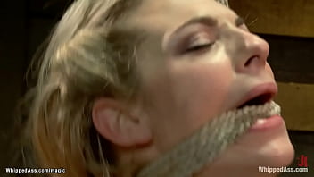 Preview 2 of Uncle Sins - Tied blond lesbian butt fucked