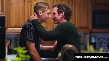 Preview 1 of Slip Blue - DisruptiveMovie.com - Teacher Greg McKeon intense secret fuck with exstudent Jack Bailey in classroom