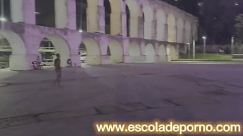 Preview 1 of Sinhala Spa - Estava passando pelos Arcos da Lapa Rio de Janeiro e fiquei com medo,  ent&atilde_o pede ajuda para tres homens Bareback