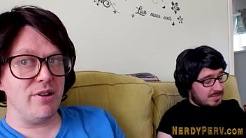 Preview 2 of Mom Foot Gagging - Spex slut gives real nerd head