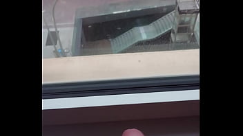 Preview 2 of Kelly Madison Porno - Jerk off at the hotel window