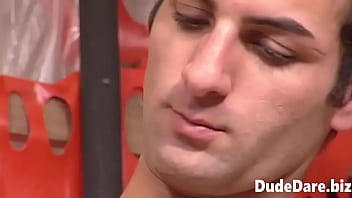 Preview 3 of Wanz 688 - Brunette dude makes a move on vulnerable twink at work