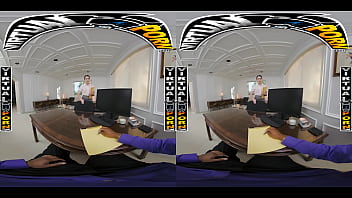 Preview 1 of Malaysia Pornhub - VIRTUAL PORN - Slutty Secretary Alex Coal Taking Your Big Black Cock In VR
