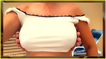 Preview 1 of Mia Kafila Latest Video - Horny husband plays with my tits in public