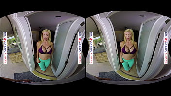 Preview 1 of Www Ve Xxx Com - MILF Alexis Fawx fucks son&#039_s friend in VR
