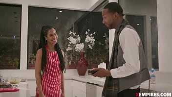 Preview 1 of Bokep Selingkuh - Kira Noir Her New Neighbor Locked Himself