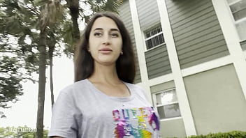 Preview 2 of Xxxxxxx Xxxxxx - Walking down the street with cum on face