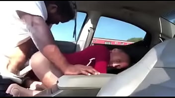 Preview 3 of Sister Sucks Me Off Until I Cum - Fuckin ma gf in public