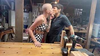Preview 1 of Sweet Femdomlk - Mutual Oral And Facefucking With Pepper Dagger In The Woodshop - EXTENDED VERSION