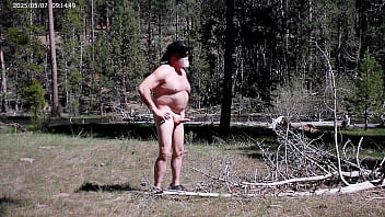 Preview 2 of Orgasm Punishment - Naked walk in the pasture.