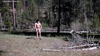 Preview 3 of Orgasm Punishment - Naked walk in the pasture.