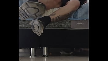 Preview 1 of Girls Teen Old - Latino Big feet