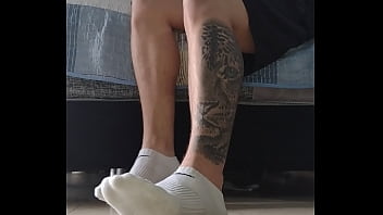 Preview 4 of Girls Teen Old - Latino Big feet