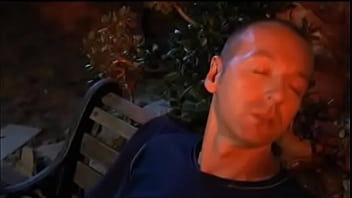 Preview 1 of Jav Assyrian - Posh whore with round tits sucks and rides a hard cock in the backyard