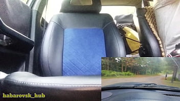 Preview 1 of Nat Cam - sexy girl stranger sucked a taxi driver