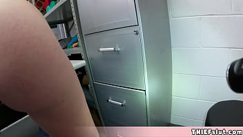 Preview 3 of Ligia J - Two petite blonde thief got caught and now they are denying everything