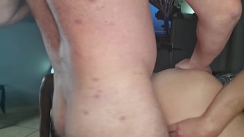 Preview 4 of Xxc Vidoe Hd - Repeatedly sucking my white friend&#039_s boyfriend&#039_s cock each time it comes out of her big fat pussy | interracial threesome