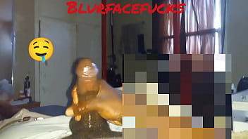 Preview 3 of Yong Boy Girl Sex - Blur Face&#039_s Big Dick