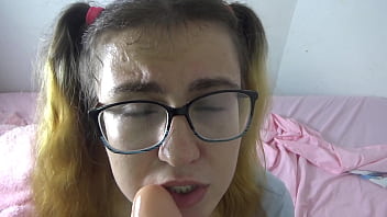 Preview 1 of Busty Babes Emma - Daddys little whore gets throat training