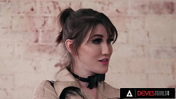 Preview 1 of Opa Handjop - DEVILSTGIRLS They Hired Trans Escort Lena Moon To Spice Up Their Sex Life