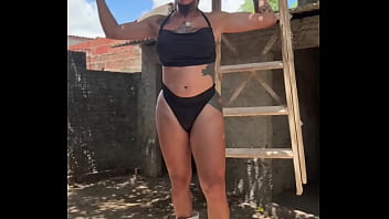 Preview 1 of Bengali Sexy Bf Bengali Sexy Bf - Venham ver que del&iacute_cia a Sabrina Prezotte a travesti brasileira do pau grande vira sua ajudante,  voc&ecirc_ quer essa ajudante na sua obra.