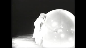 Preview 4 of Bbw Femboy - Vintage babe on stage with props doing strip routine