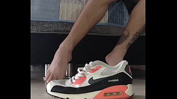 Preview 4 of Public Tug Job - Latino feet worship