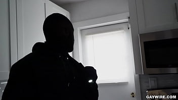 Preview 1 of Xxl Porno Com - GAYWIRE - Latino Criminal Caught Between A Big Black Cock And A Hard Place