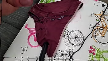 Preview 3 of Asian Seks Story - Corrida en bragas de mi mujer 203