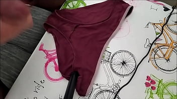 Preview 1 of Asian Seks Story - Corrida en bragas de mi mujer 203