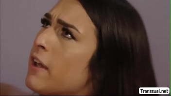 Preview 4 of X Sex Video Xxvdieo - TS Khloe loves when she suck dudes huge dick