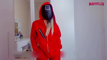 Preview 1 of Ami Rape - Squid Game - Cosplay Round 6 - vamos brincar?