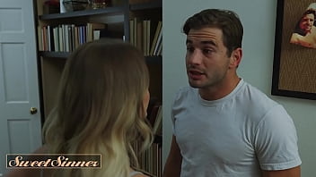 Preview 1 of X Dc - Blonde Sexy (Kenzie Madison) Gets Her Pussy Drilled By Her Stepbrother (Nathan Bronson) - Sweet Sinner