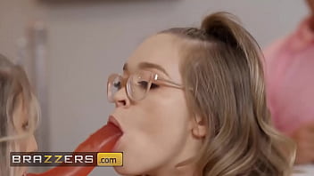 Preview 2 of Indian Swingers Xxx - (Katie Kus,  Kayley Gunner) Stop (Van Wylde) From Getting Away With The Mascot With Their Pussies - Brazzers