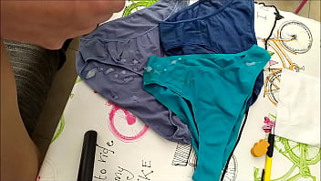 Preview 4 of Kya Mtlb - Corrida en bragas de mi mujer 202