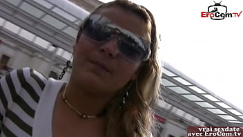 Preview 1 of Arletnoa Chaturbate - Skinny french blonde teen pick up at Bus station for Sex