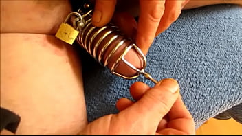 Preview 2 of Kuli Xxx - 006 My Chastity   urethral dilator
