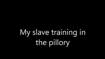Preview 1 of Vimex Lamoore - 005 My slave training in the pillory