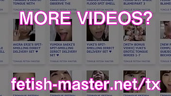 Preview 3 of Boobs Having Milk - Japanese Asian Tongue Spit Face Nose Licking Sucking Kissing Handjob Fetish - More at fetish-master.net