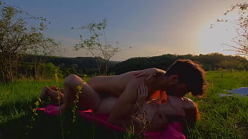 Preview 2 of Malika Xxx Video Hd - Romantic love making on a hot summer day - REAL COUPLE IN NATURE