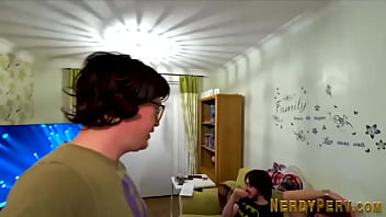 Preview 2 of Bbw Optima - Real brit slag fucking nerd cock