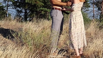 Preview 2 of Pakistane Gay Sax Poran - Love outdoor sex! Hot summer day and redhead babe fucked on public (Short version) - Ruda Cat