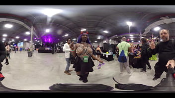 Preview 2 of Aftre Cry - Ebony girl VR body tour at EXXXotica NJ 2021