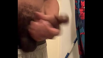 Preview 1 of Sex Belu - Watching porn in the bathroom thinking about sis in law