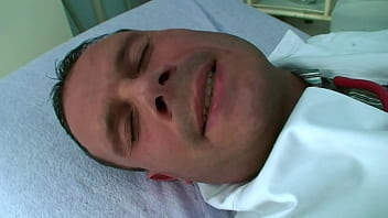 Preview 1 of Jav Real Casting - Perverted gynecologist is gently blown awake for a hard pussy exam