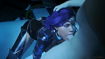 Preview 1 of Indan Hauswif - Starfire Blowjob (loop)
